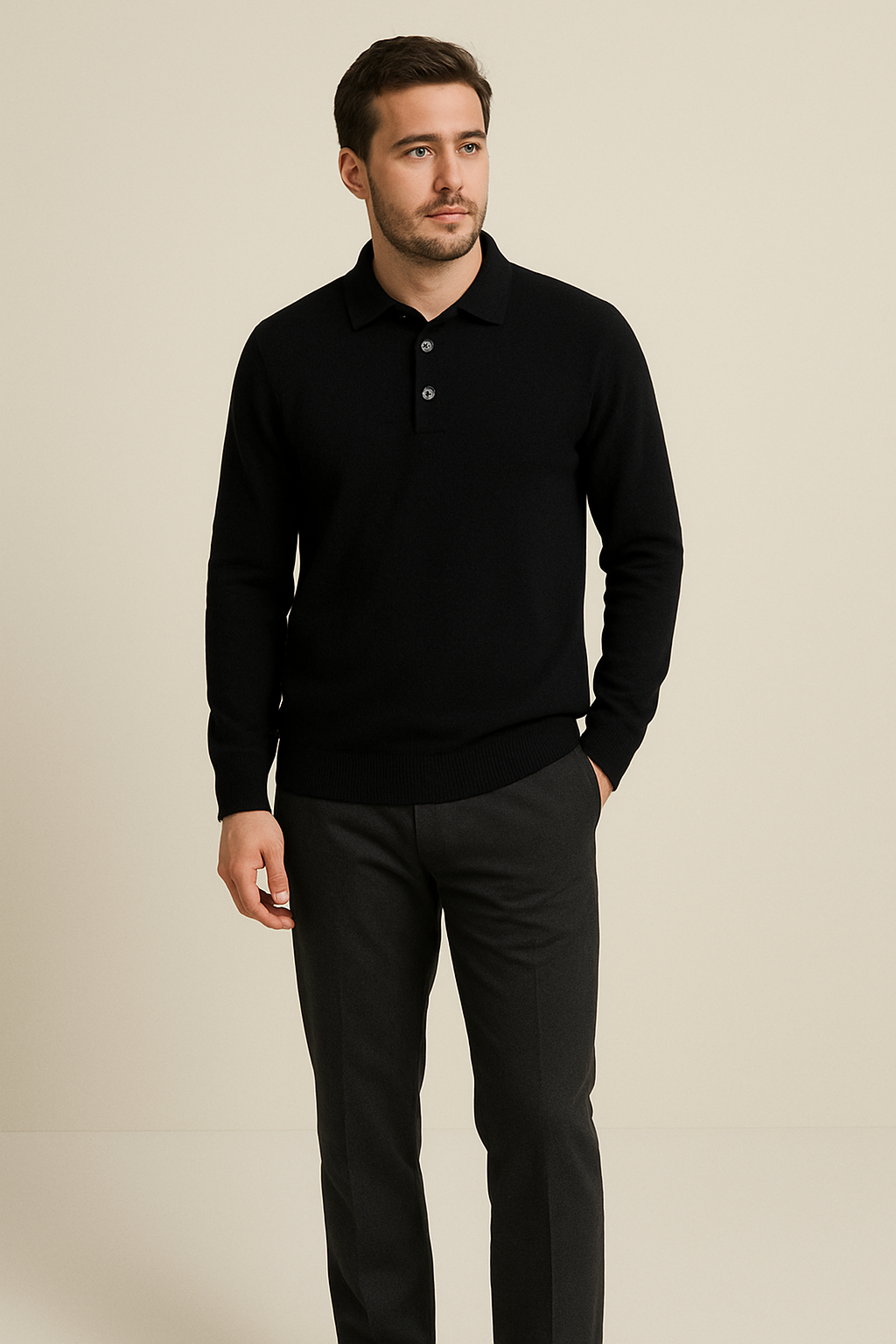 Eduardo™ - Polo 100% Cachemira Prestige