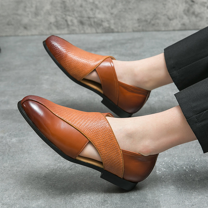 Jacobo™ - Mocasines de cuero vintage con presencia refinada