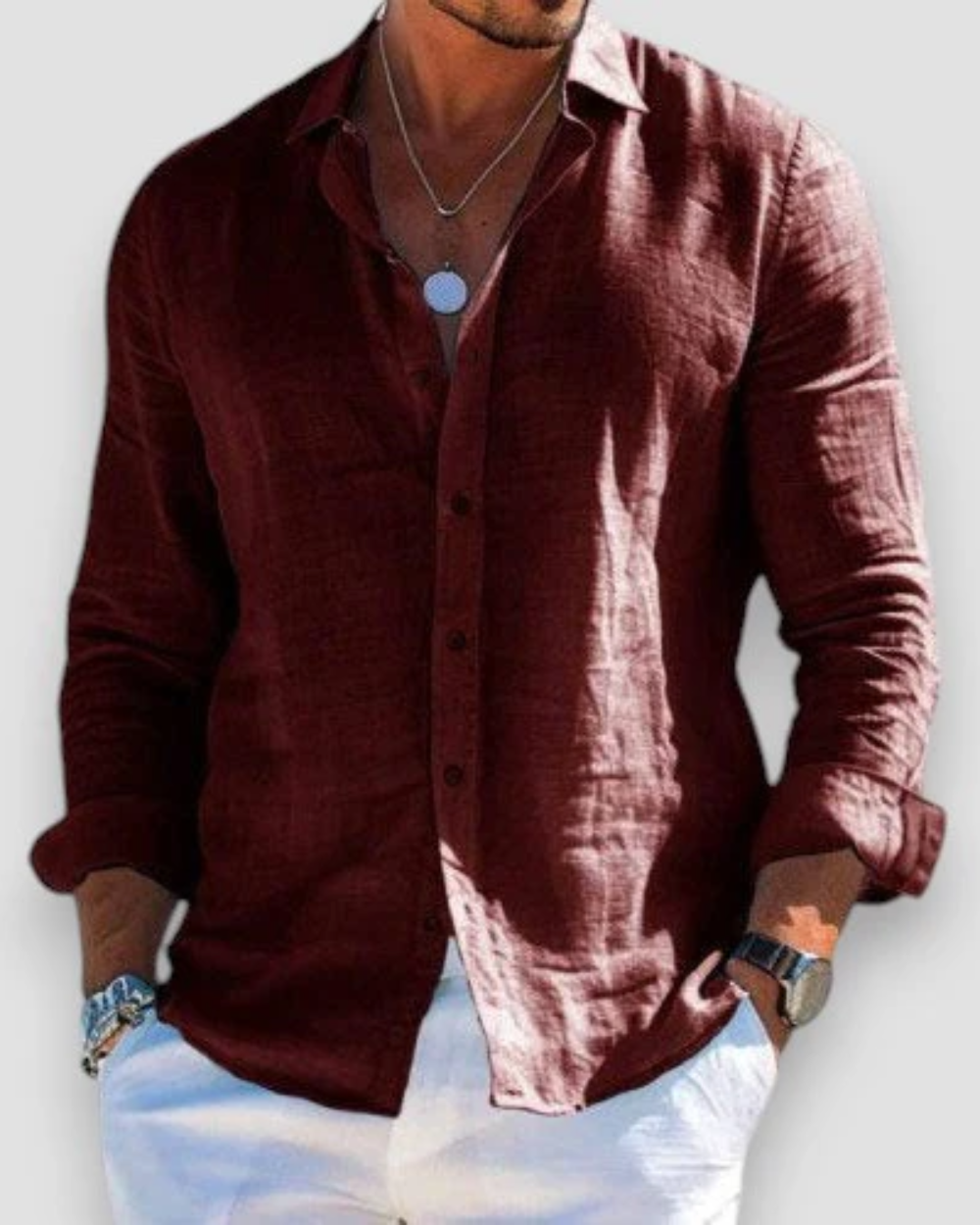 Iker™ - Camisa con diseño actual exclusivo