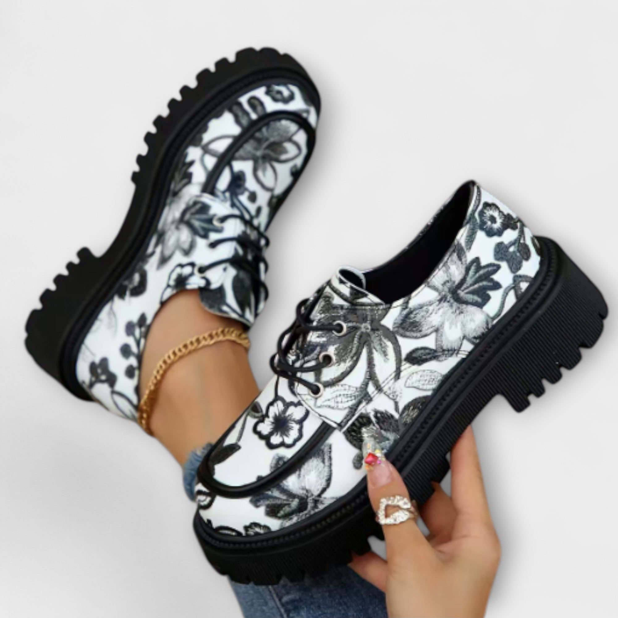 Blanca™ - Mocasines clásicos retro con estilo