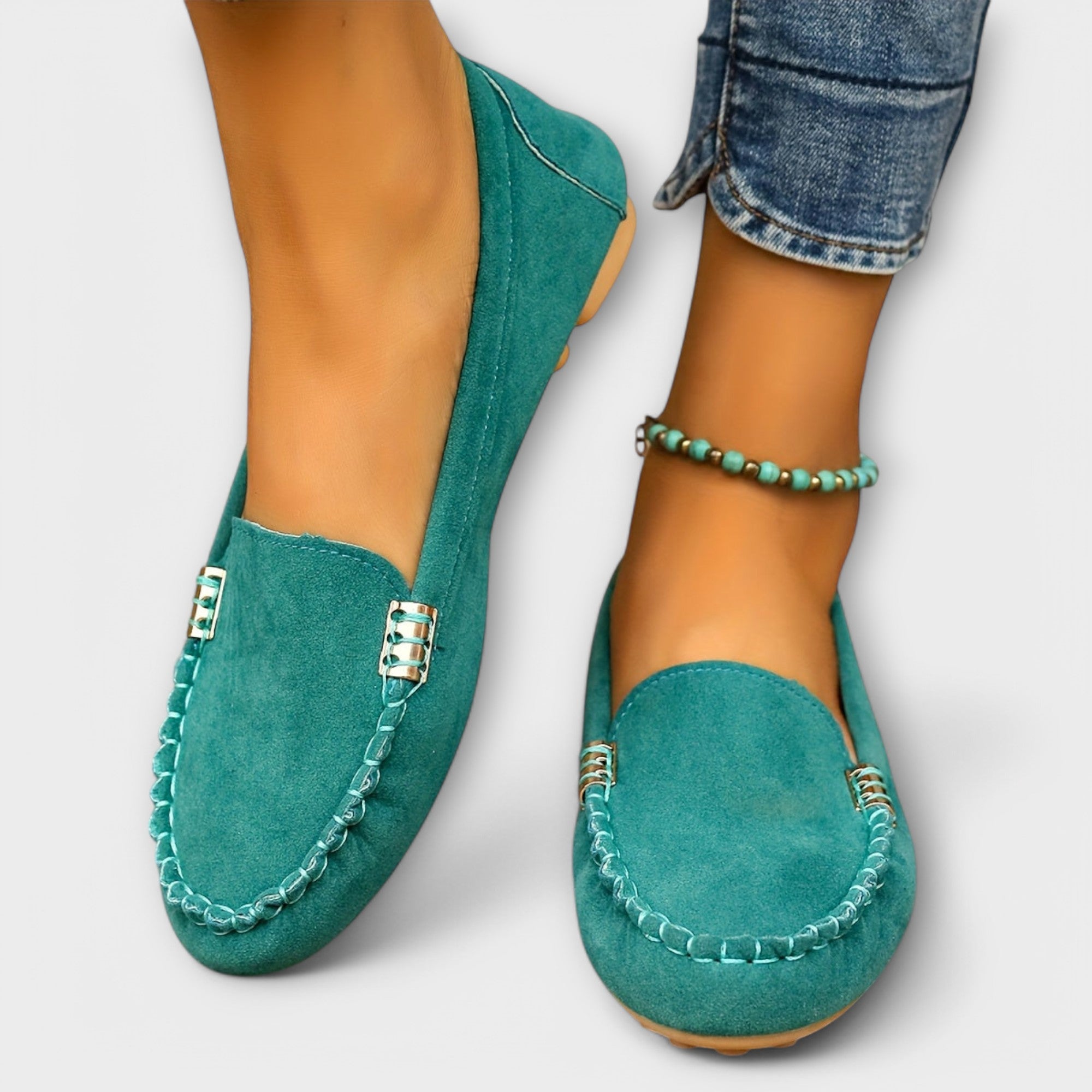 Blanca™ - Zuecos loafer elegantes