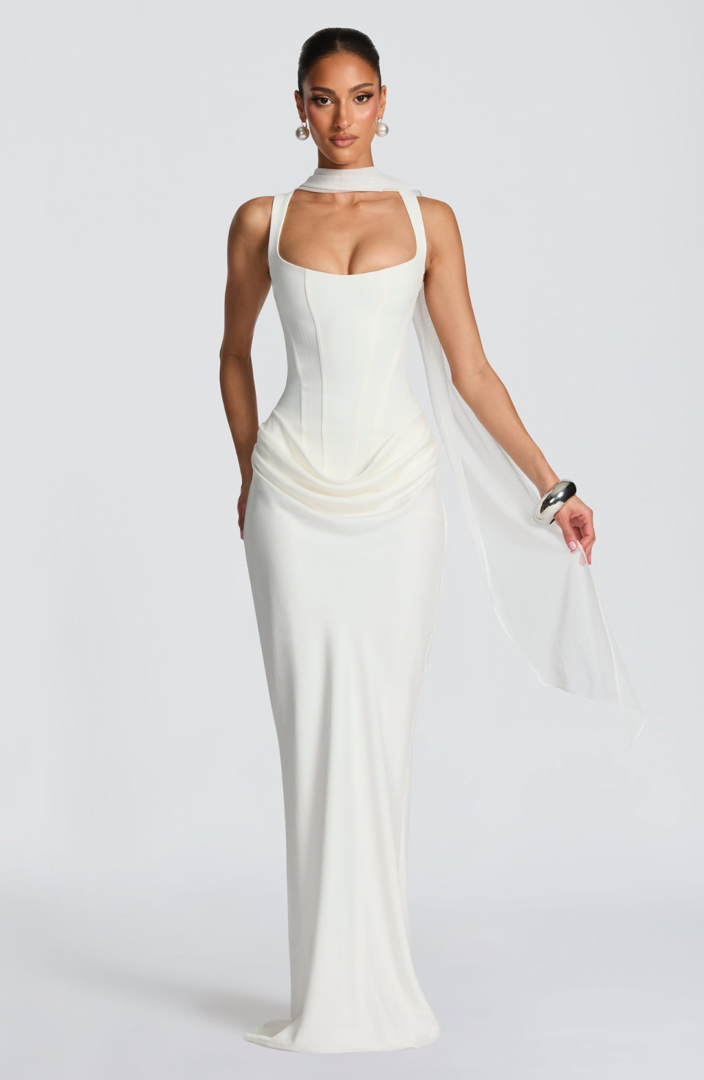 Vestido Aria™ | Hourglass Maxi Corsé Ajustado - Best Seller
