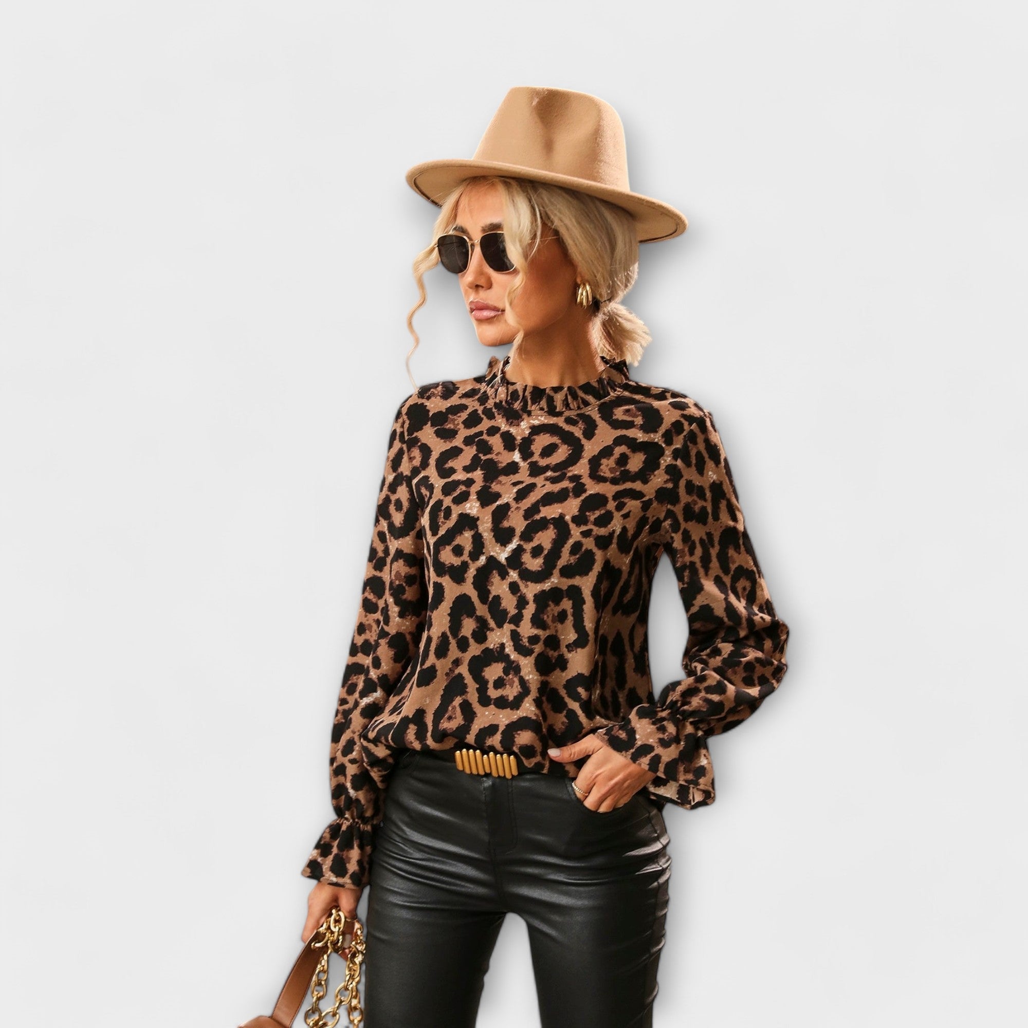 Keila - Blusa Leopardo