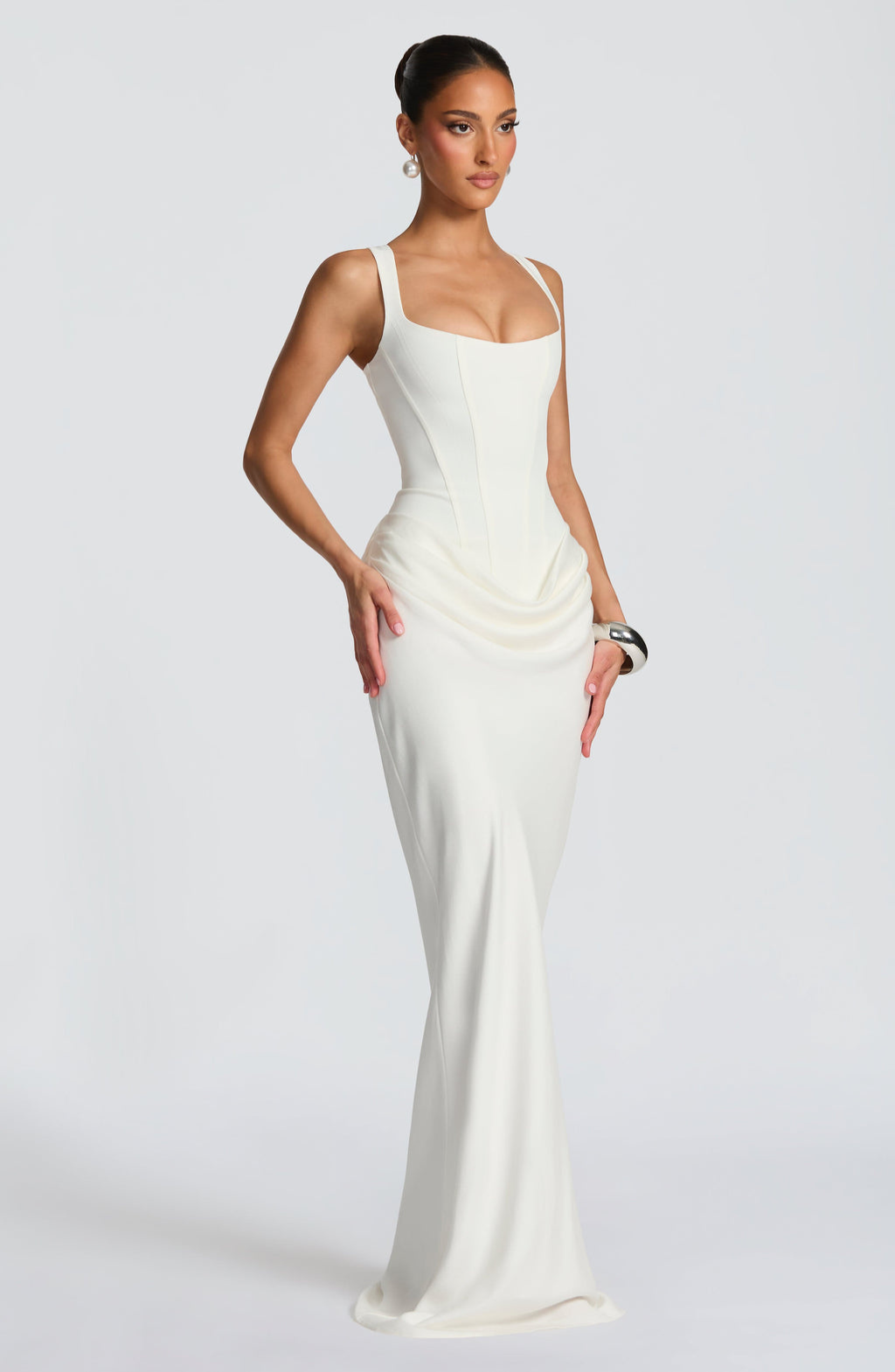 Vestido Aria™ | Hourglass Maxi Corsé Ajustado - Best Seller