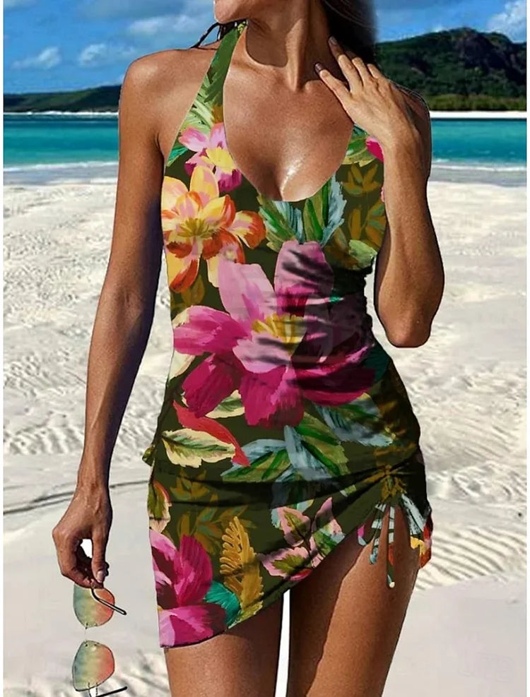 Tankini Fiesta Floral Flat