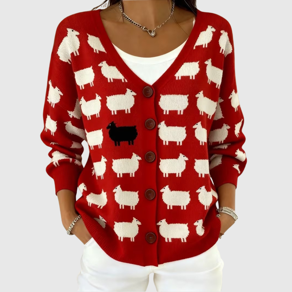Renata | Chamarra de Punto con Botones