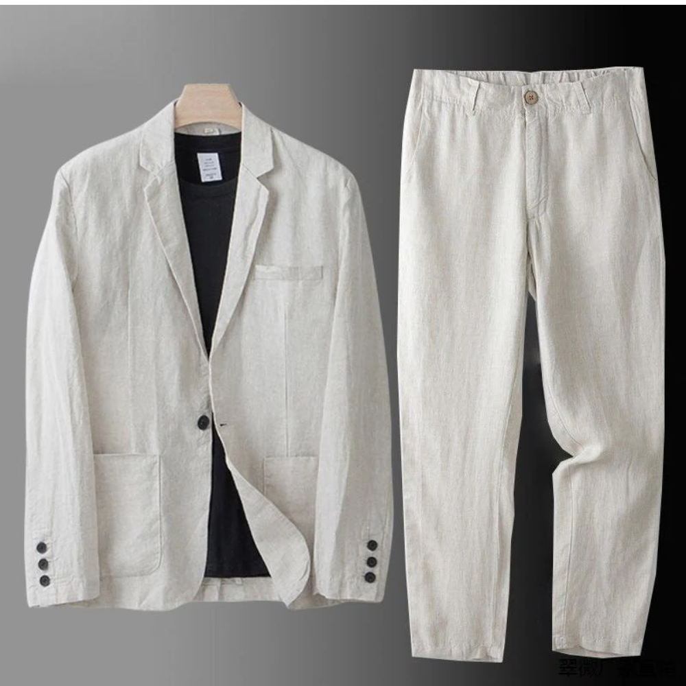 Massimo™ - Conjunto Elegant Linen premium con estilo sofisticado