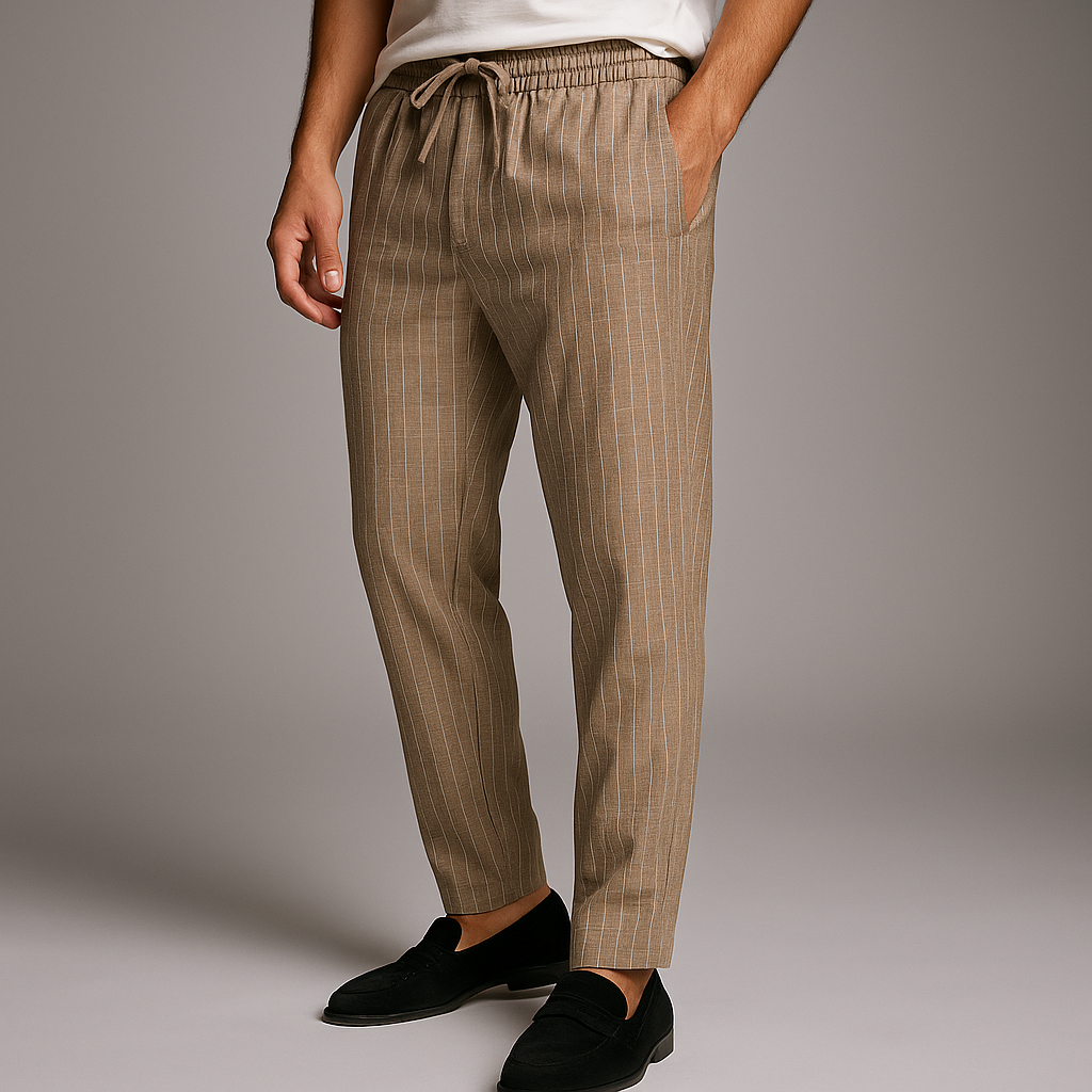Andrés™ - Pantalón premium beige para looks sofisticados