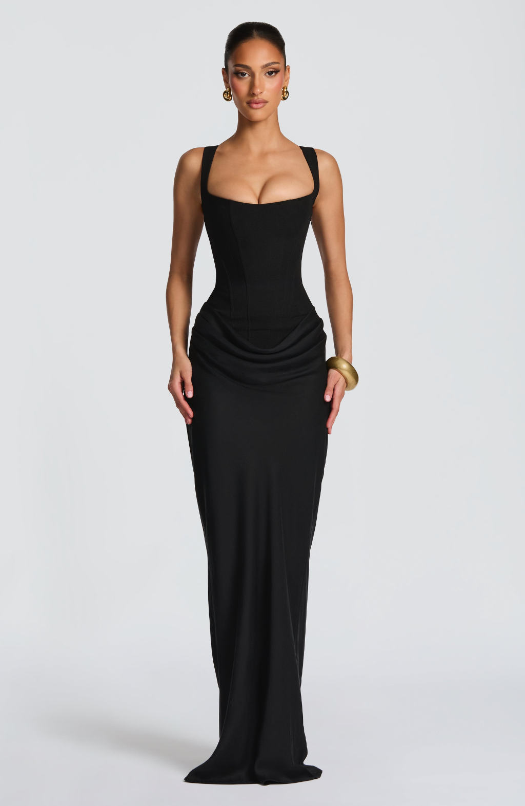 Vestido Aria™ | Hourglass Maxi Corsé Ajustado - Best Seller