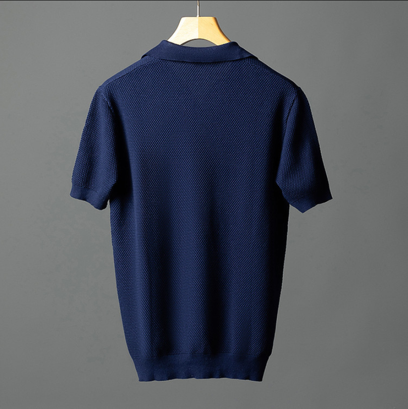 Alejandro™ - Elegante Polo de Punto de Algodón