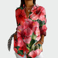 Iris - Camisa estilosa con estampa floral