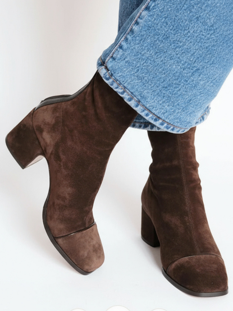 Ava | Botas Elegantes con Tacón