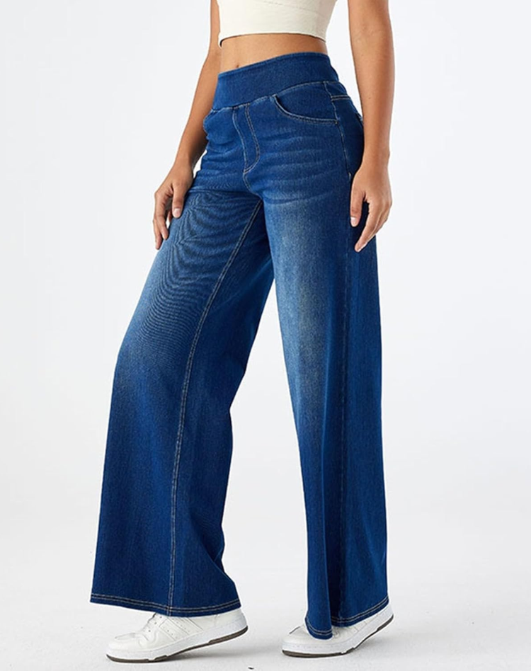 Giovanna | Pantalones Elásticos Cómodos de Tiro Alto