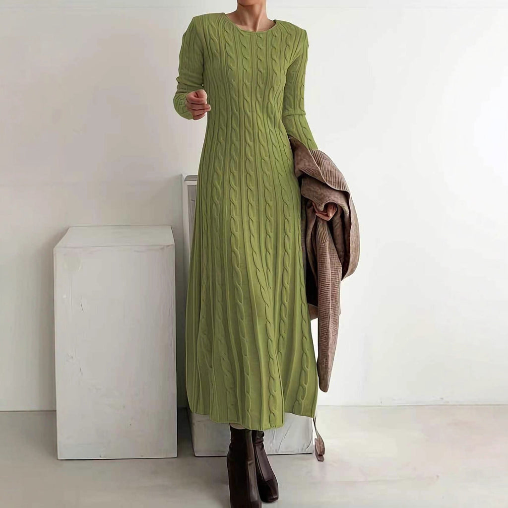 Elisa | Vestido midi de punto