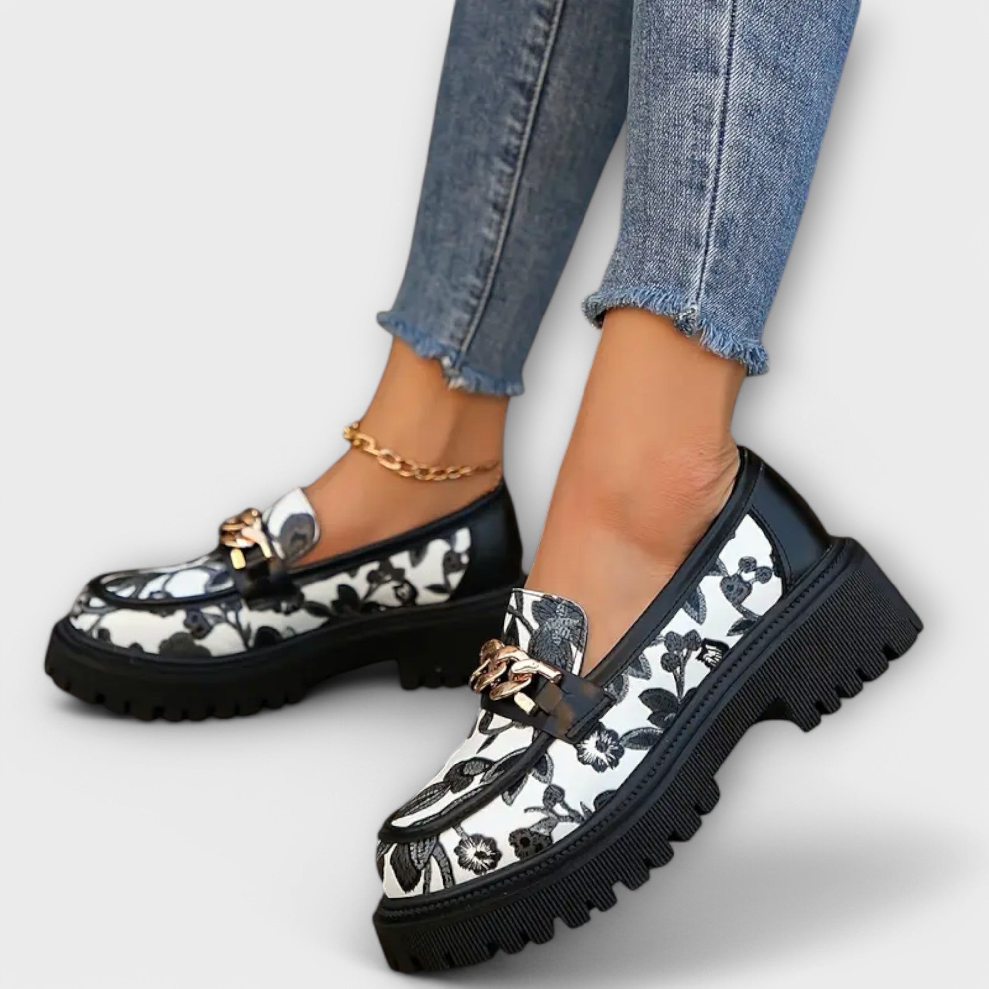 Blanca™ - Mocasines clásicos retro con estilo