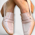 Blanca™ - Mocasines brillantes elegantes