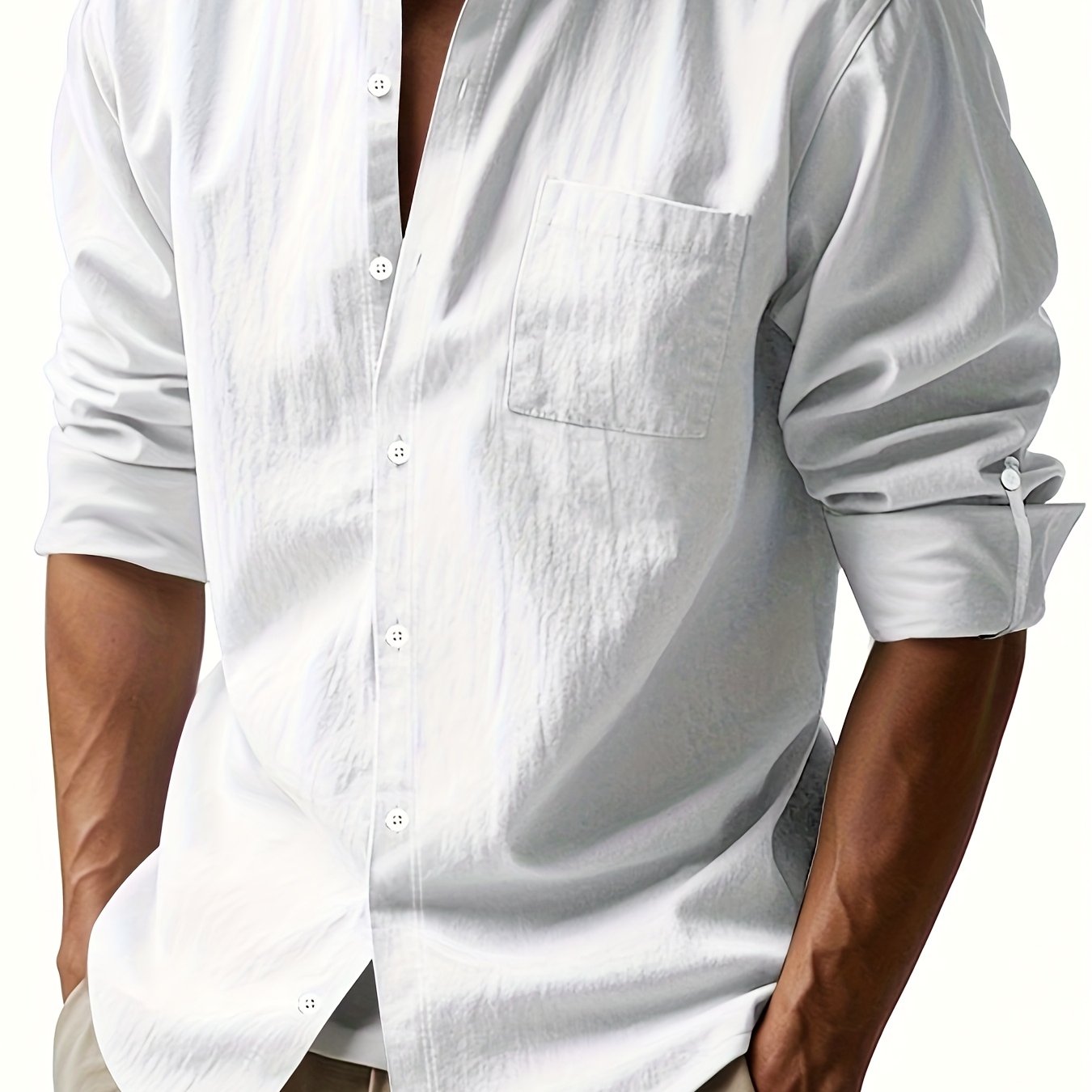 Damiano™ - Camisa masculina elegante de manga larga y diseño moderno