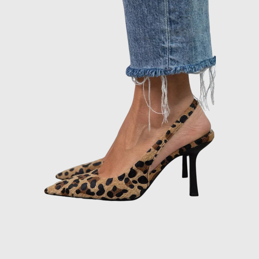 Isabriella | Tacones cómodos de leopardo