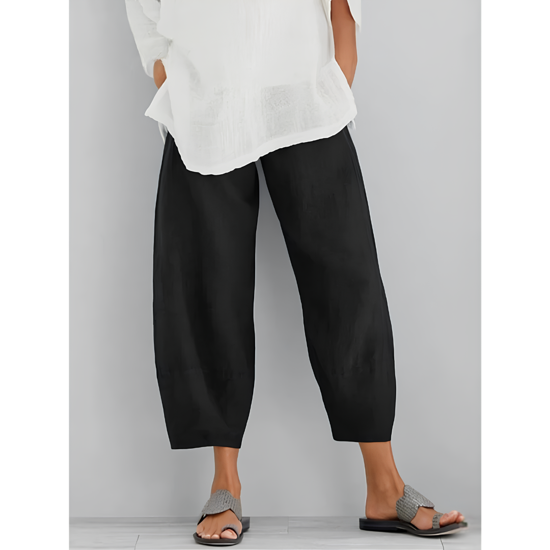 Eleonora | Pantalones Cómodos de Línea Fluida