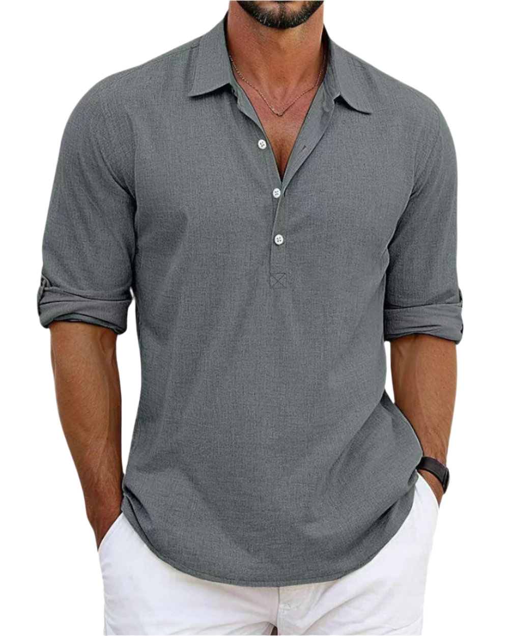 Rubén™ - Camisa elegante con look relajado y moderno