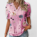 Emilia - Blusa con escote en V