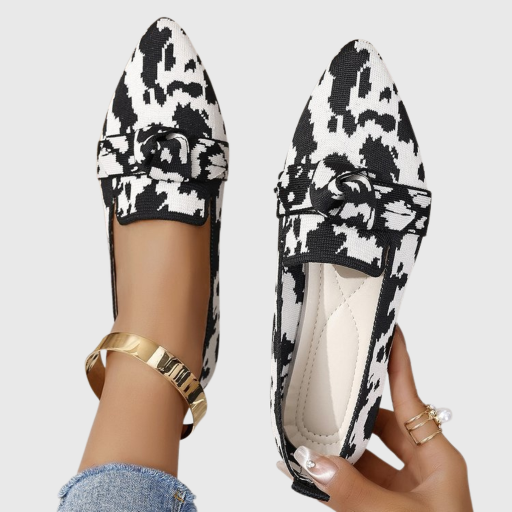 Blanca™ - Mocasines cómodos estampado dálmata