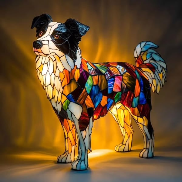 Lámpara Border Collie Luminosa