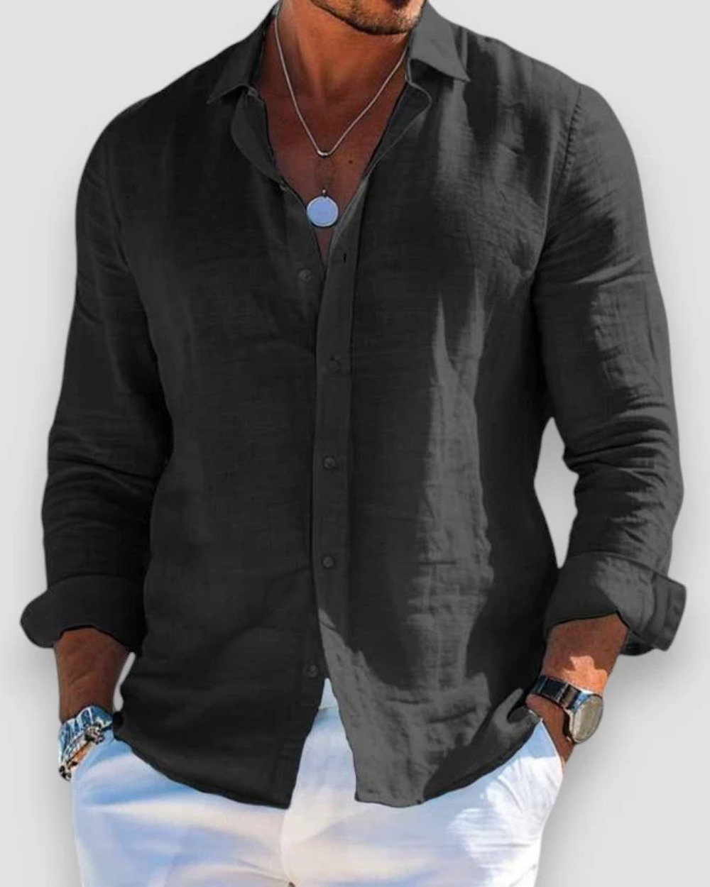 Iker™ - Camisa con diseño actual exclusivo