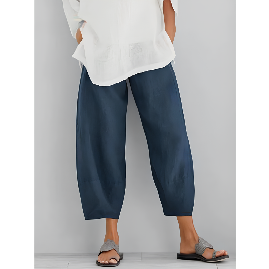 Eleonora | Pantalones Cómodos de Línea Fluida
