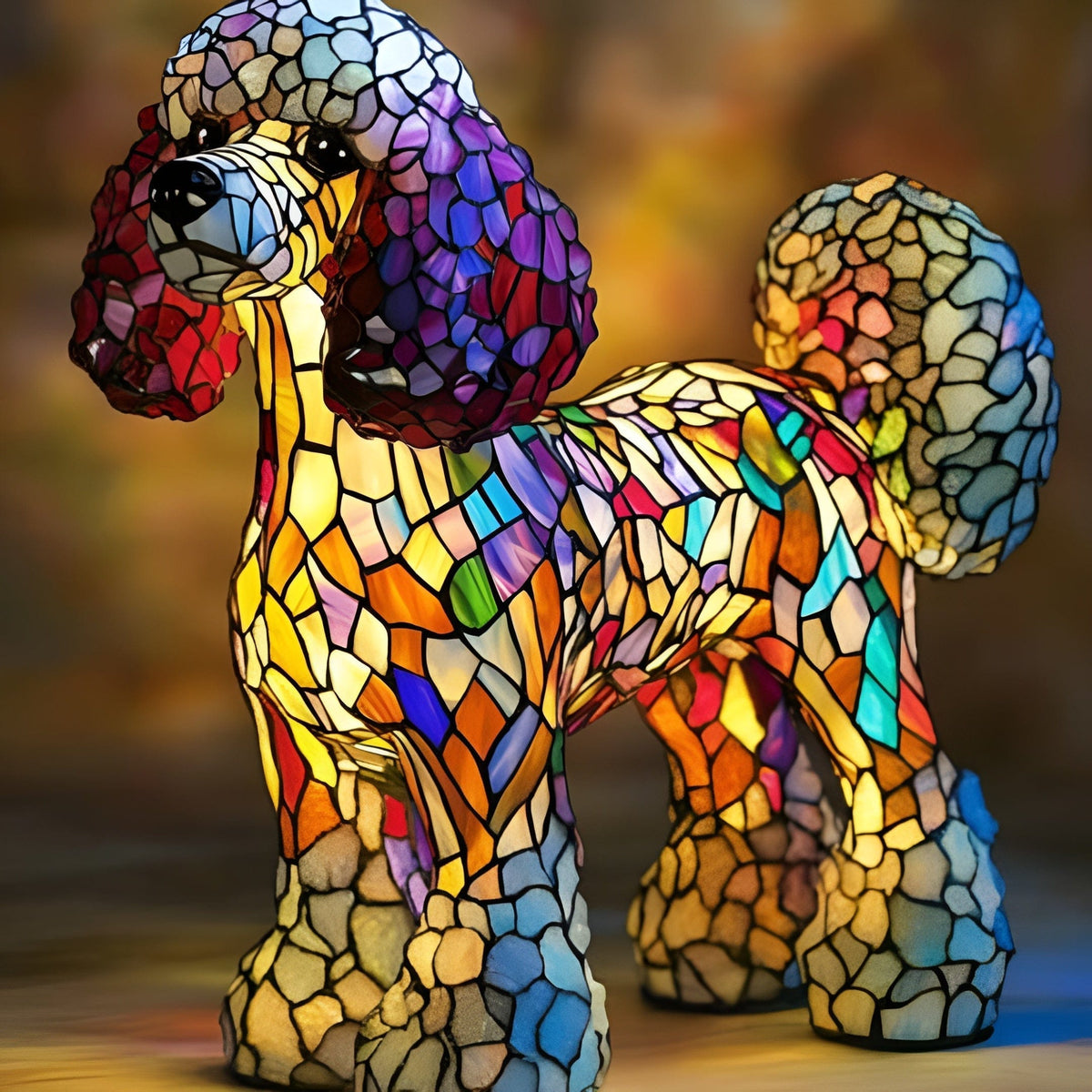 Lámpara Elegante Poodle