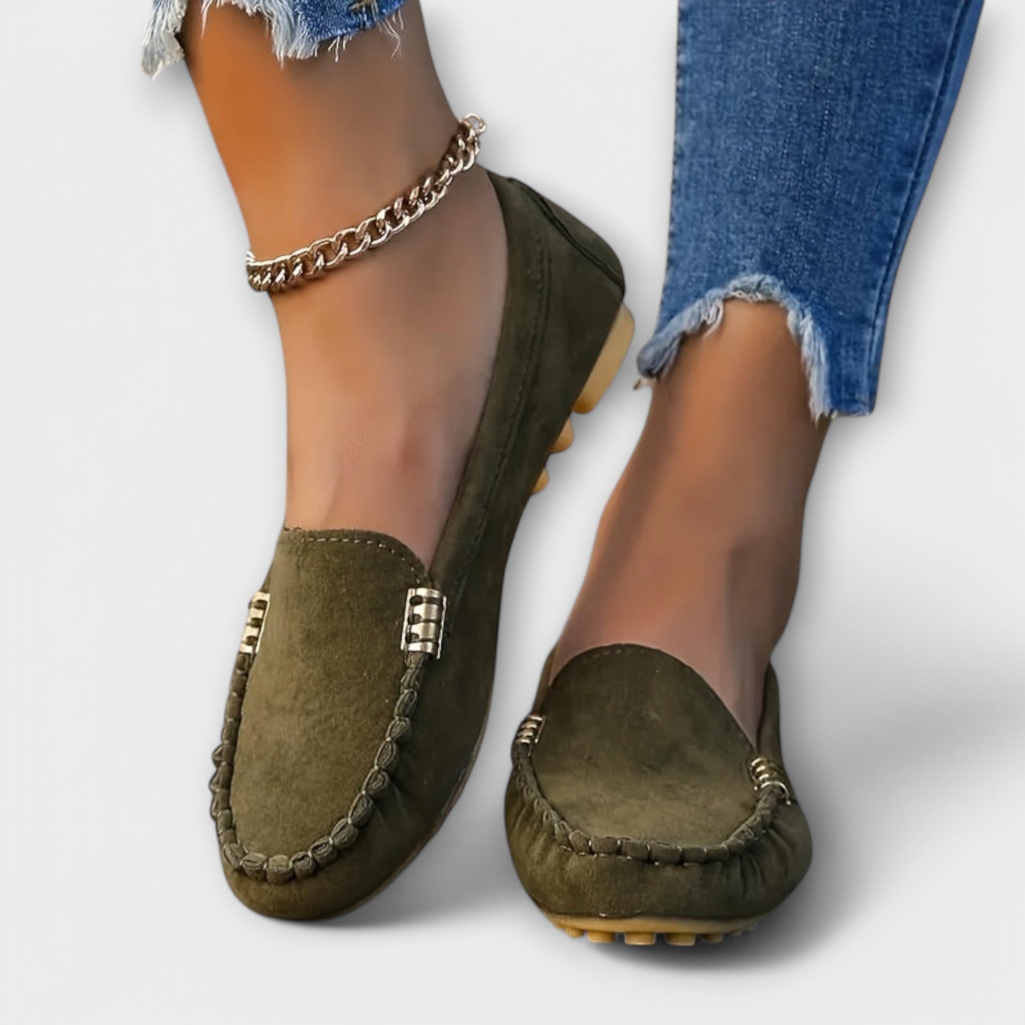 Blanca™ - Zuecos loafer elegantes