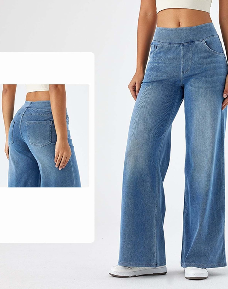 Giovanna | Pantalones Elásticos Cómodos de Tiro Alto