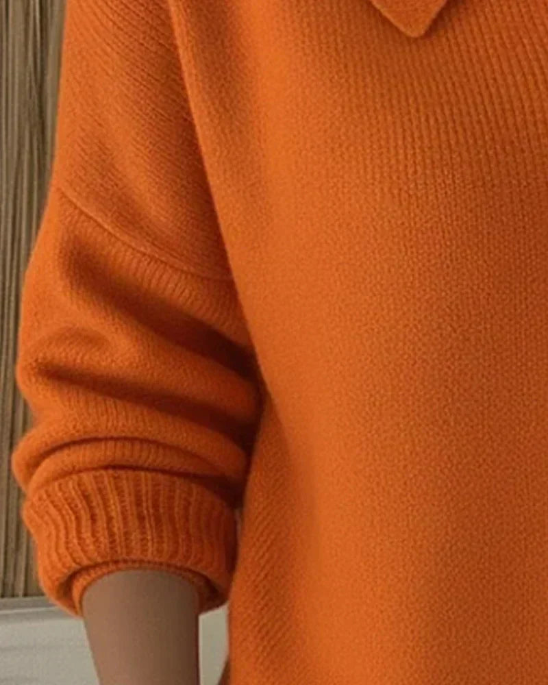 Vega | Cárdigan de punto con cuello camisero