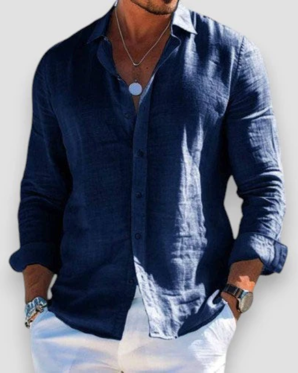 Iker™ - Camisa con diseño actual exclusivo