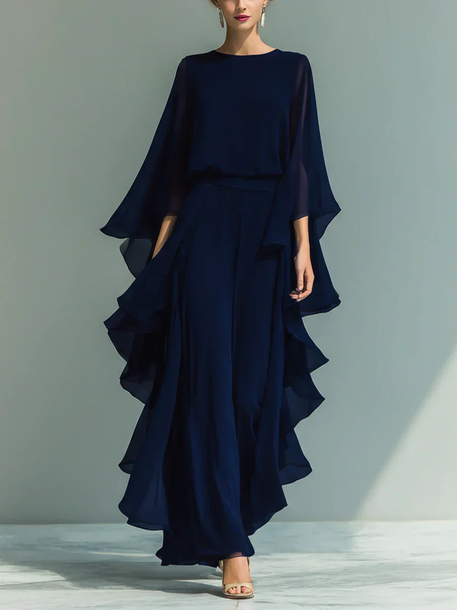 Conjunto Aurora™ | Elegante con volantes fluidos