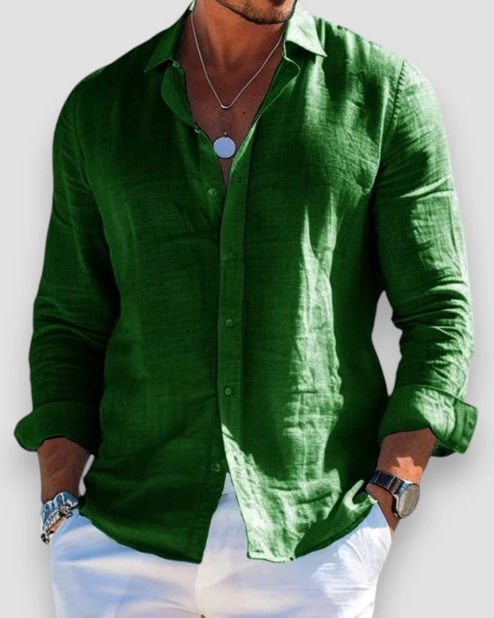 Iker™ - Camisa con diseño actual exclusivo