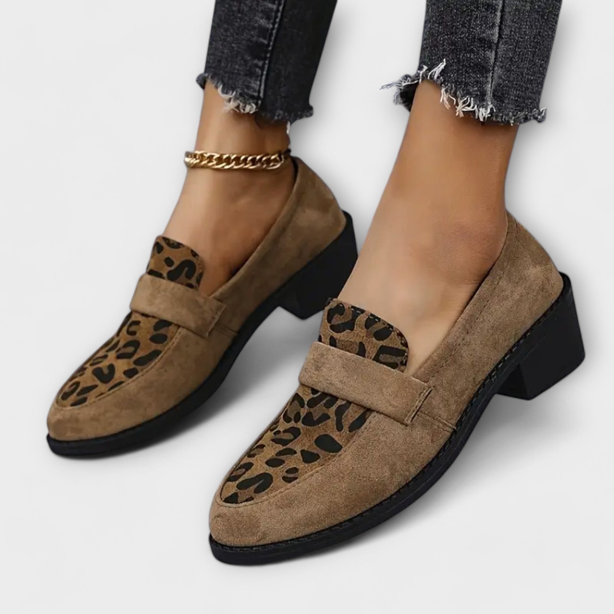 Blanca™ - Zapatos elegantes con estampado leopardo