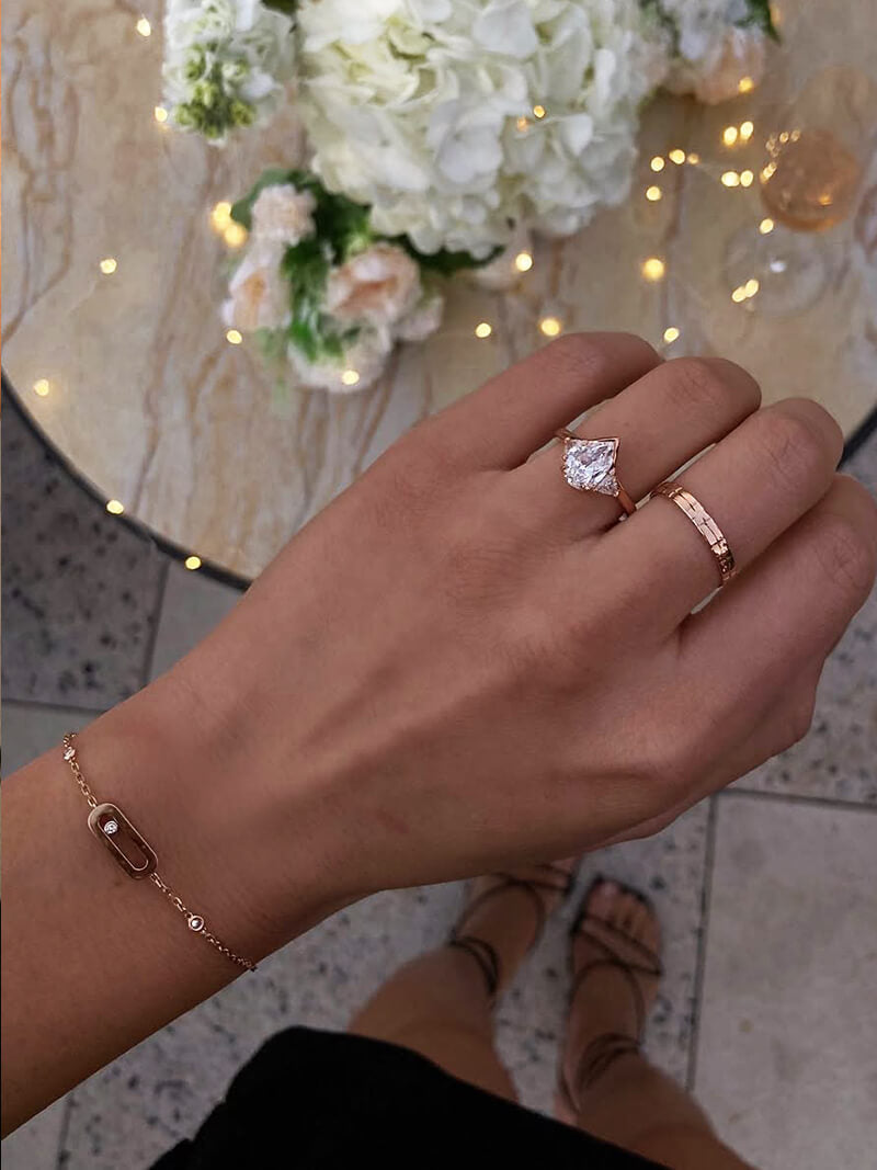 Blanca™ - Pulsera elegante Melissa con diseño sofisticado y exclusivo