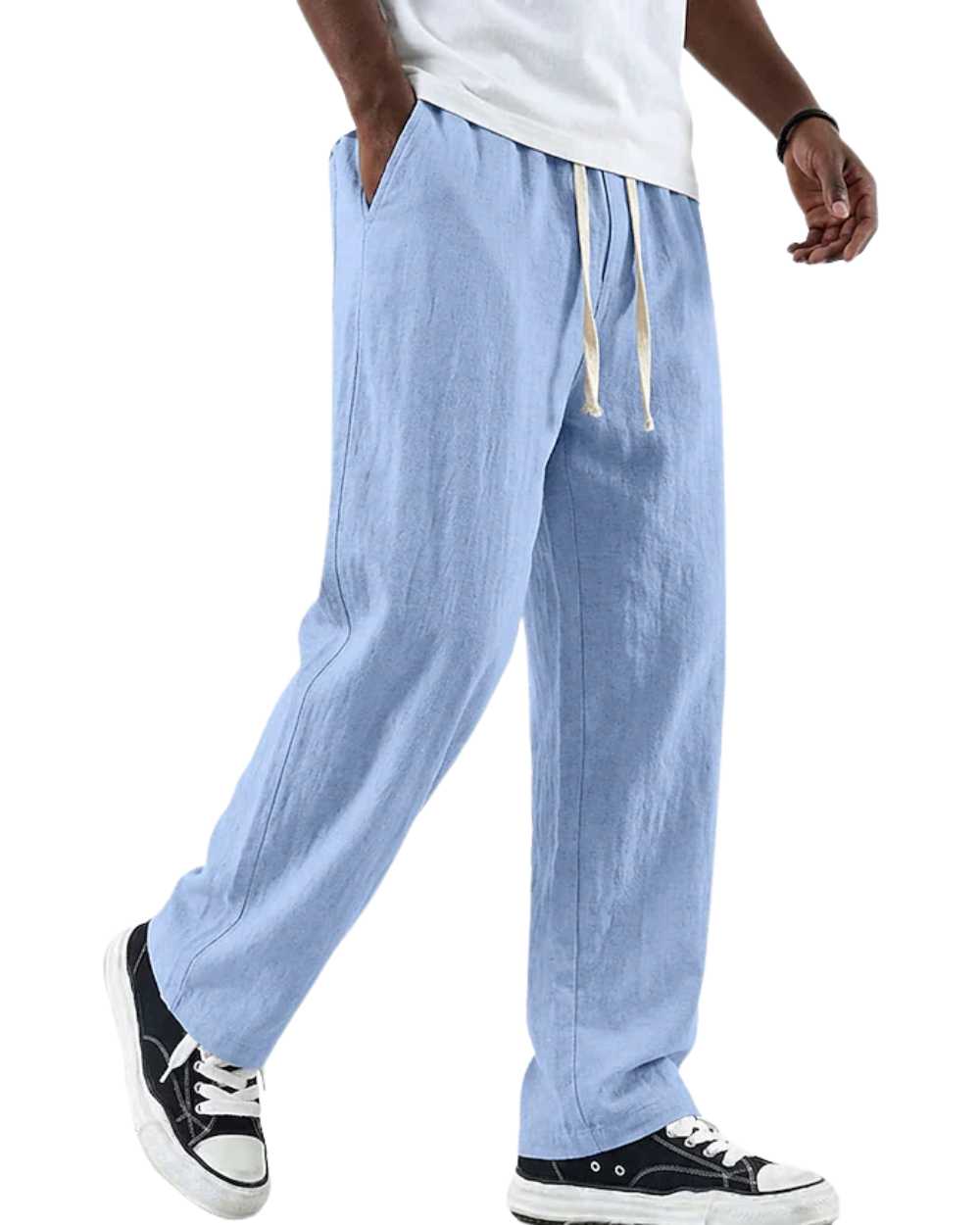 Julián™ - Pantalón wide leg moderno con acabado refinado