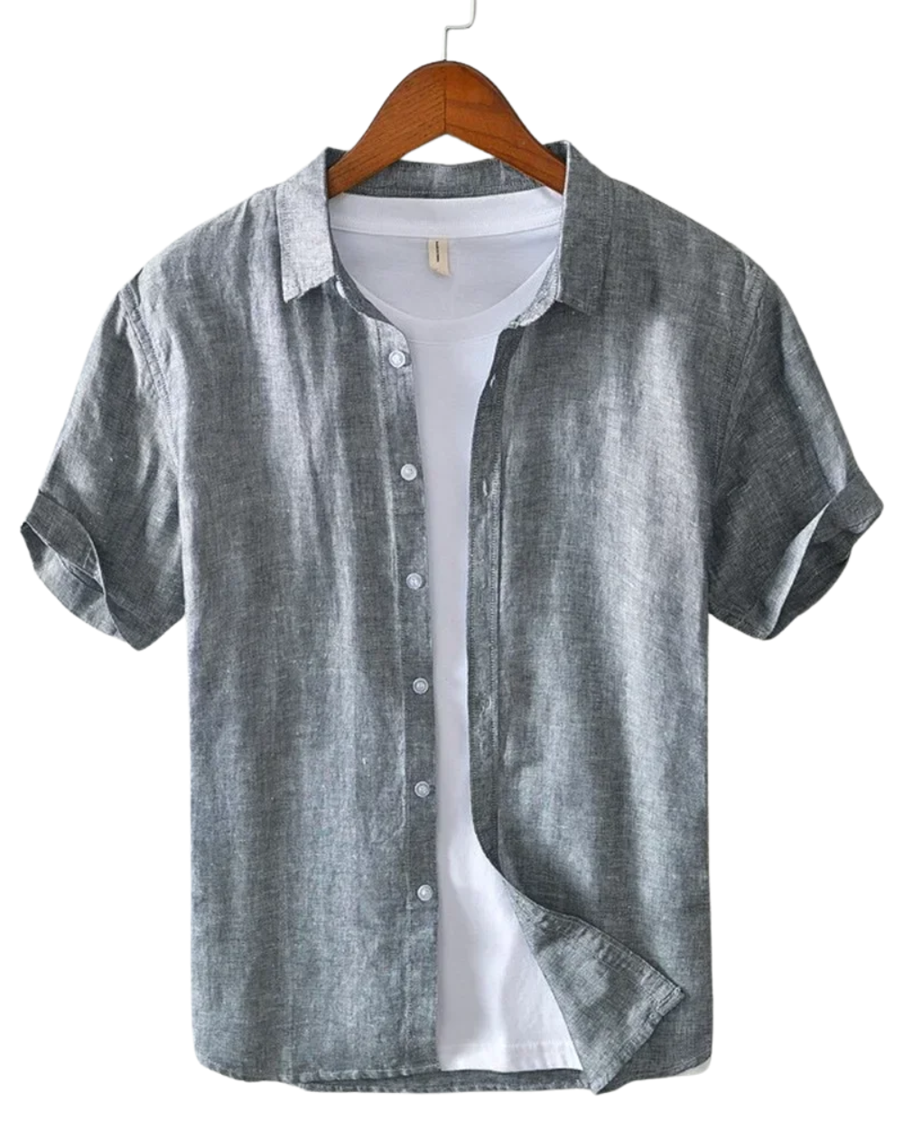 Adrián™ - Sobrecamisa premium de manga corta con ajuste cómodo