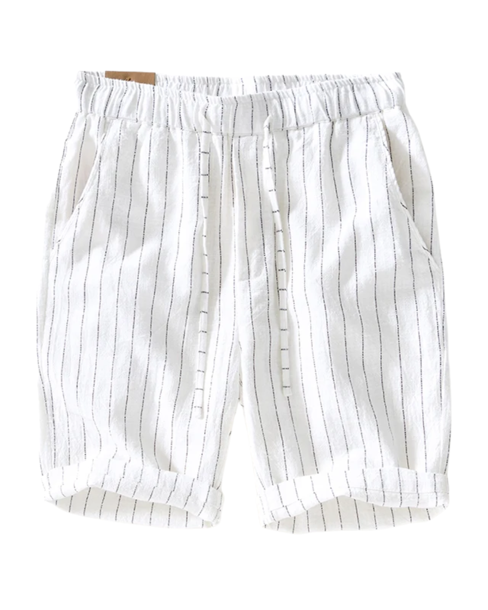 Gabriel™ - Bermudas blancas a rayas con estilo premium y fresco