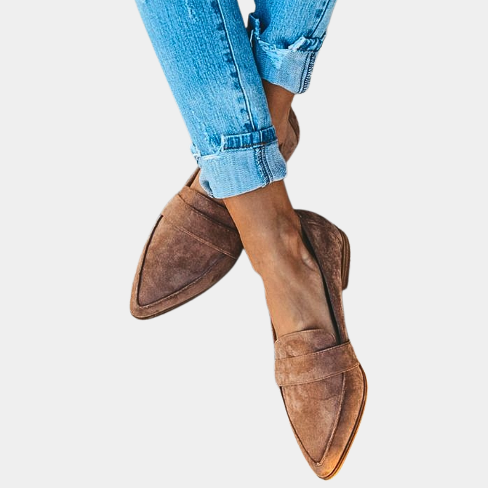 Blanca™ - Mocasines Elora femeninas con estilo