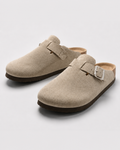 KASSEL™ | Zuecos de Ante con Plantilla Suave Premium