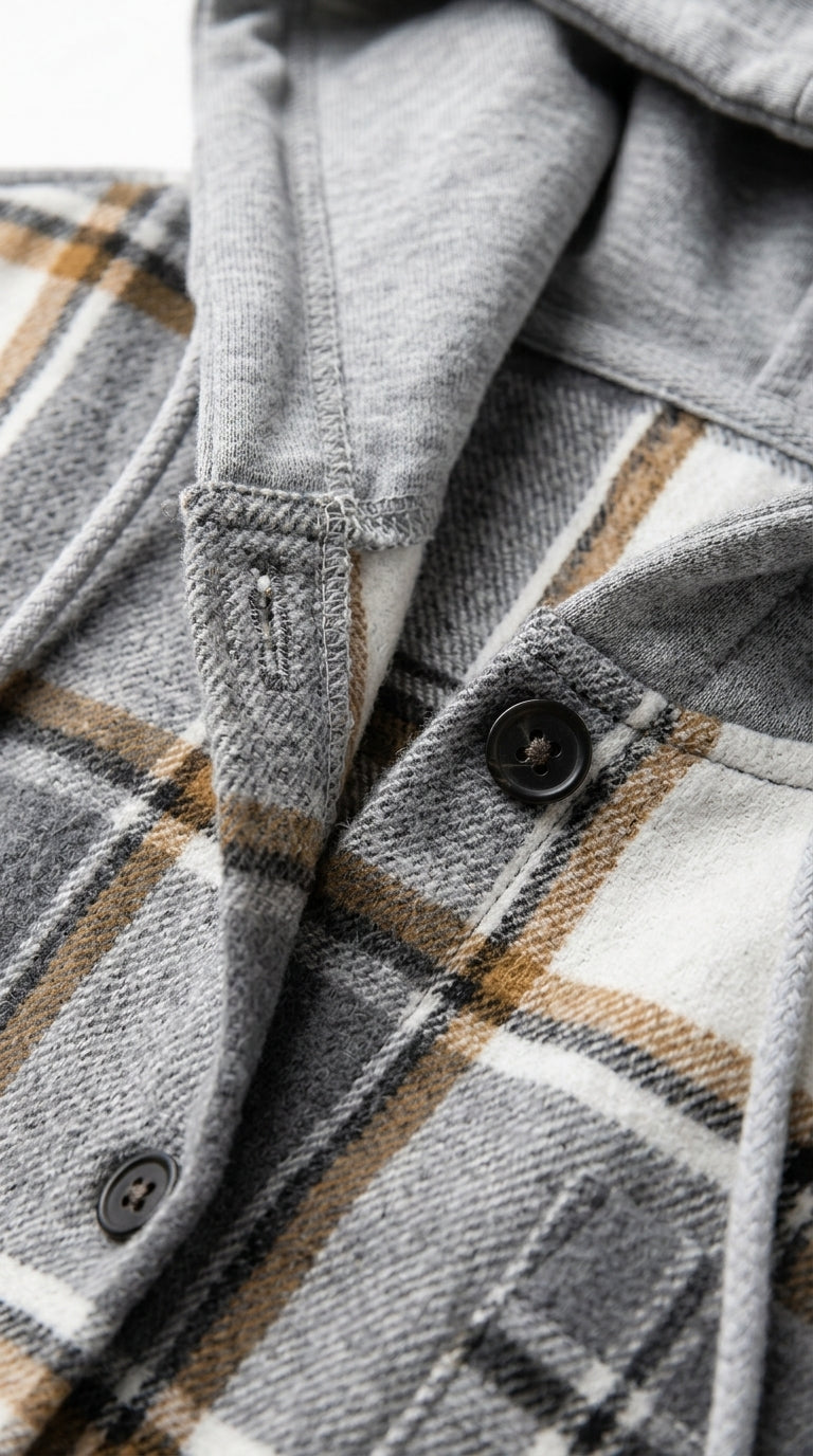 Elisa | Sobrecamisa Forrada con Capucha