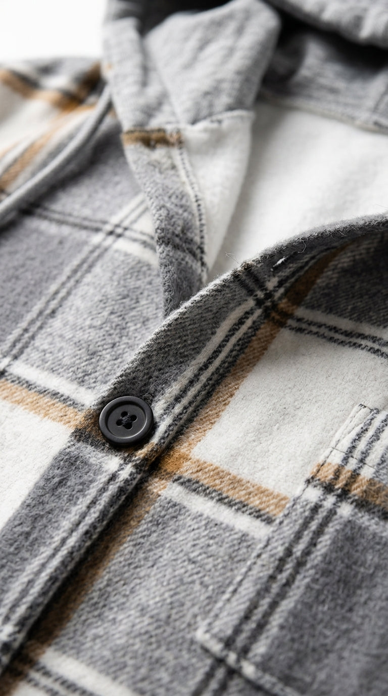 Elisa | Sobrecamisa Forrada con Capucha