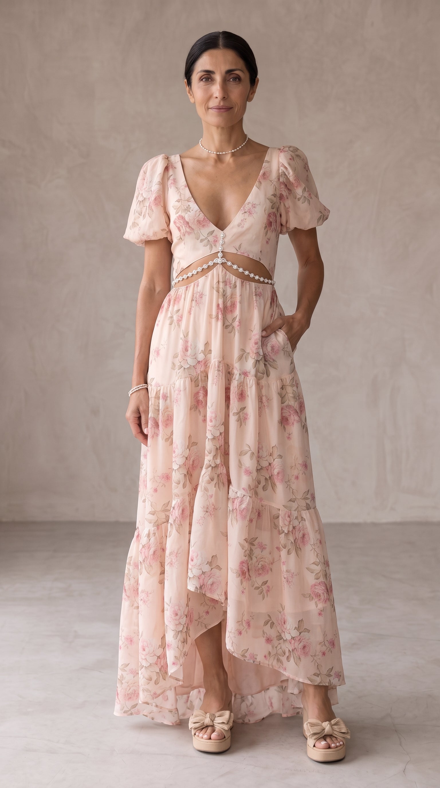 Abril | Vestido Elegante de Caída Fluida