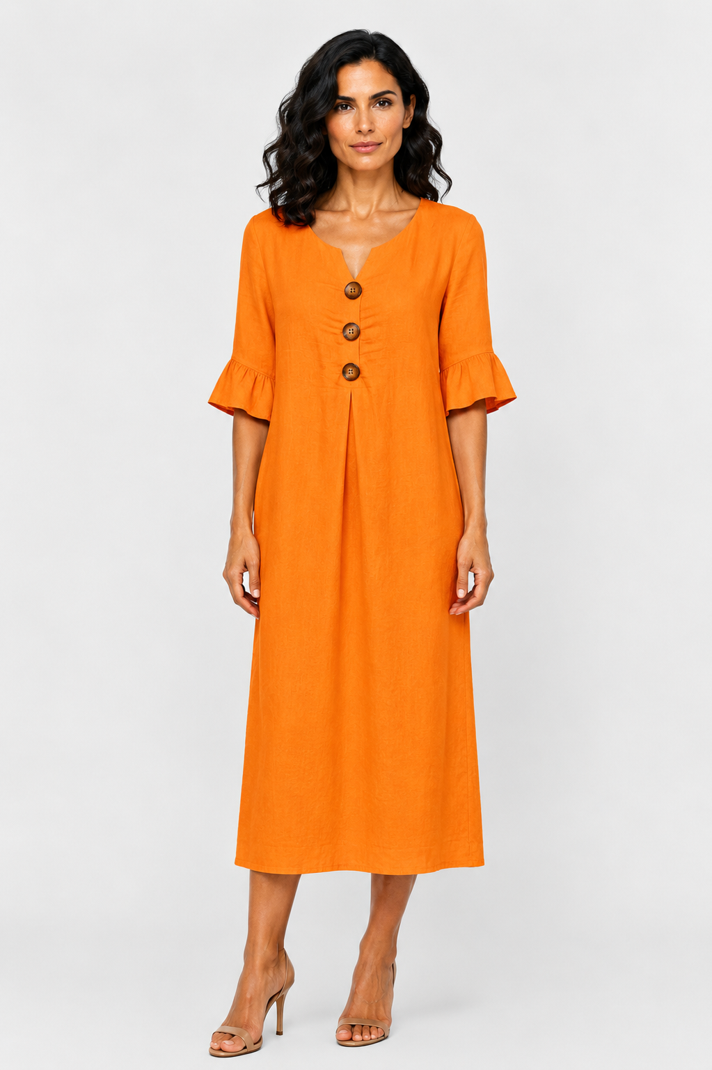 Vestido informal de mujer.