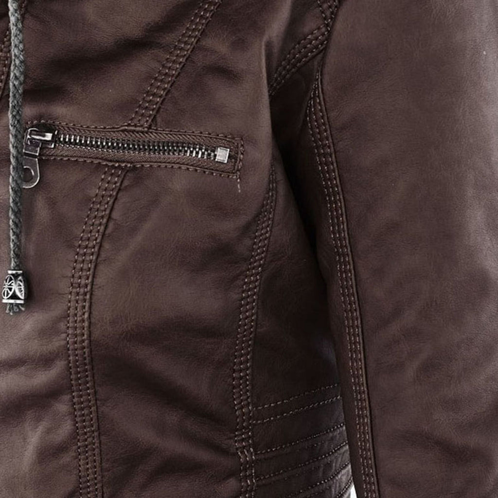 Sveva | Chamarra efecto piel resistente y elegante