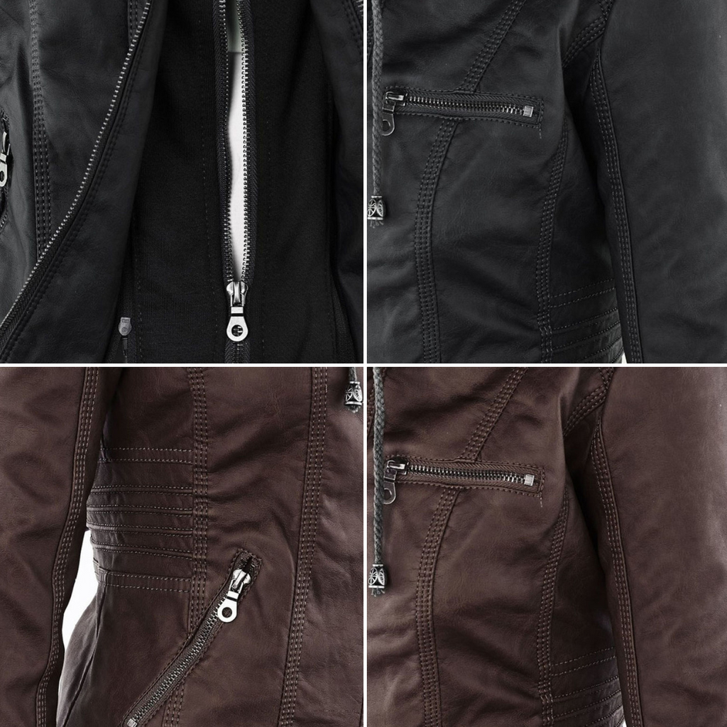 Sveva | Chamarra efecto piel resistente y elegante