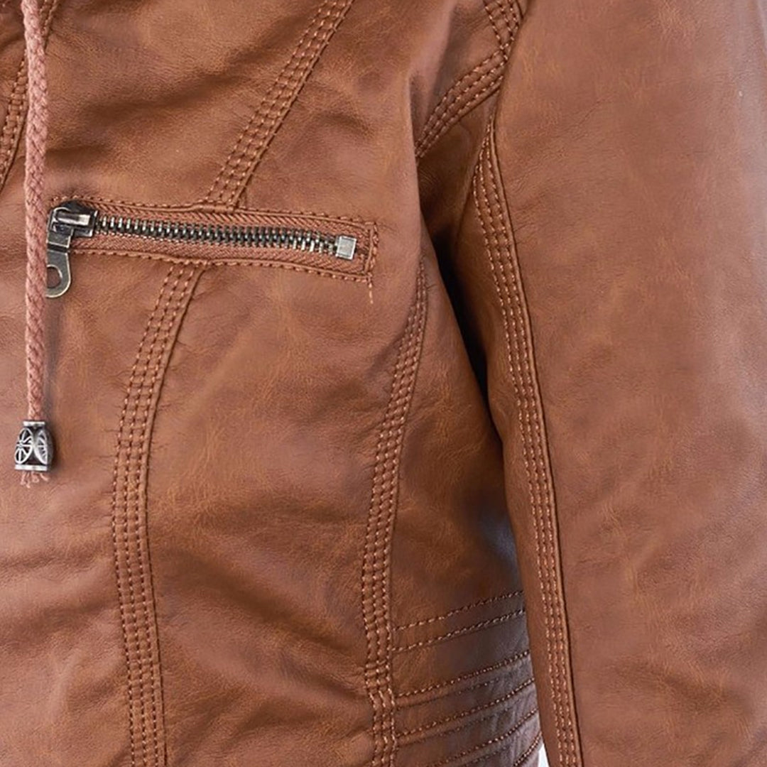 Sveva | Chamarra efecto piel resistente y elegante